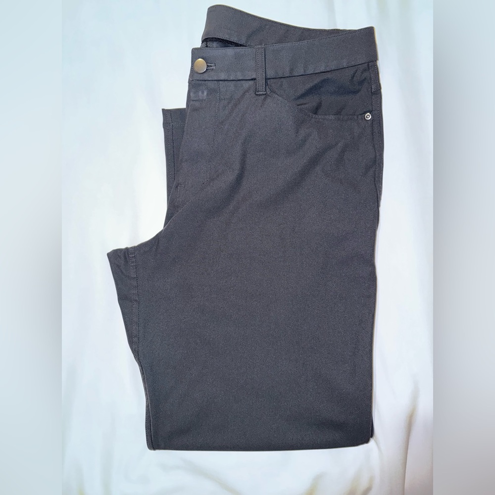 Men’s Lululemon ABC pants dark grey size 34